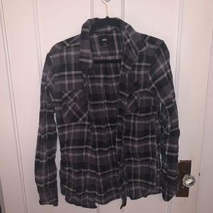 Vans Black and White Flannel